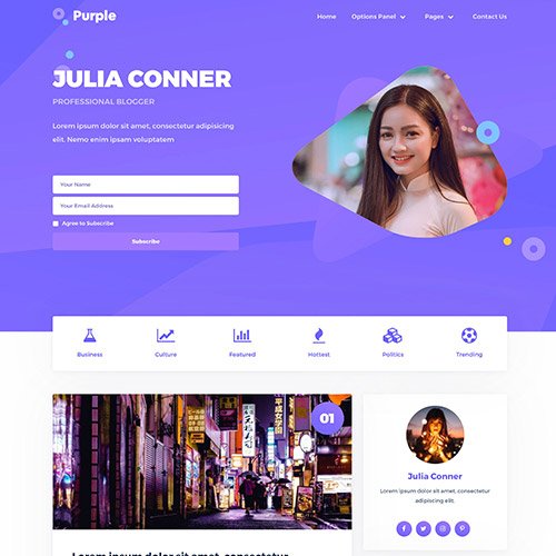 Free MyShop Purple Pro WordPress Theme Download - karenleungfoundation ...